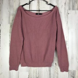 Missguided | Pink Knit Sweater Size Small/ Medium